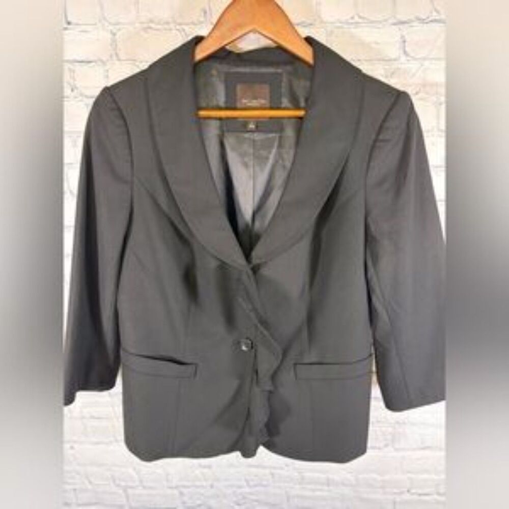 VINTAGE The Limited Suiting Classic Workwear Black Shawl Collar Y2K Blazer M
